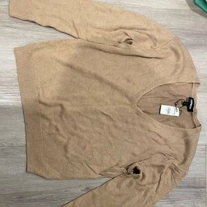 Express Dark Tan Sweater (NWT)